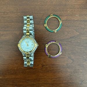 Anne Klein watch with interchangeable face